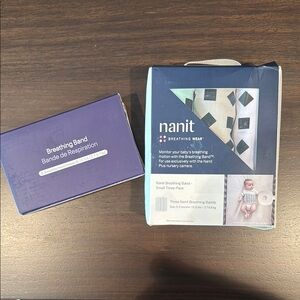Never used - Nanit Breathing Wear Band Set of 4
